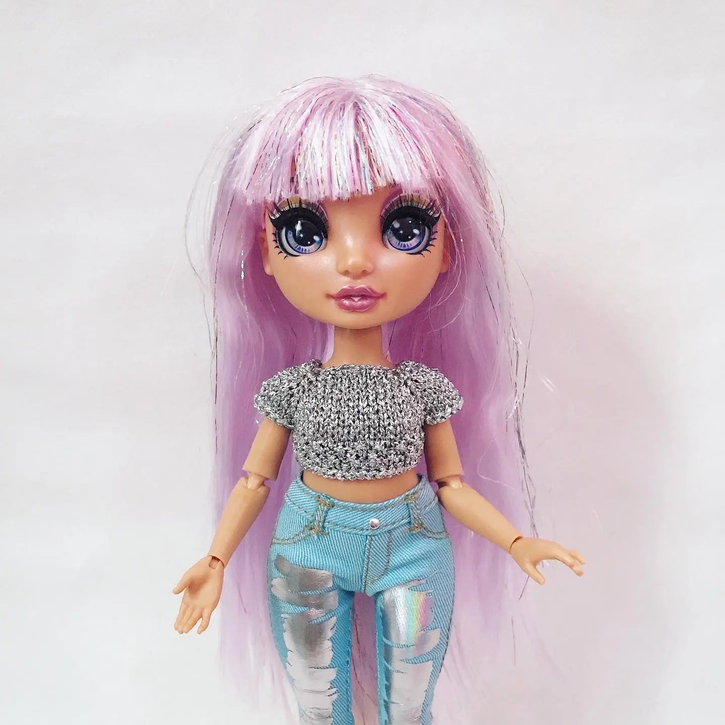 Patron de tricot pour poupées mannequins, Vêtements pour poupée Rainbow High lu.dingir