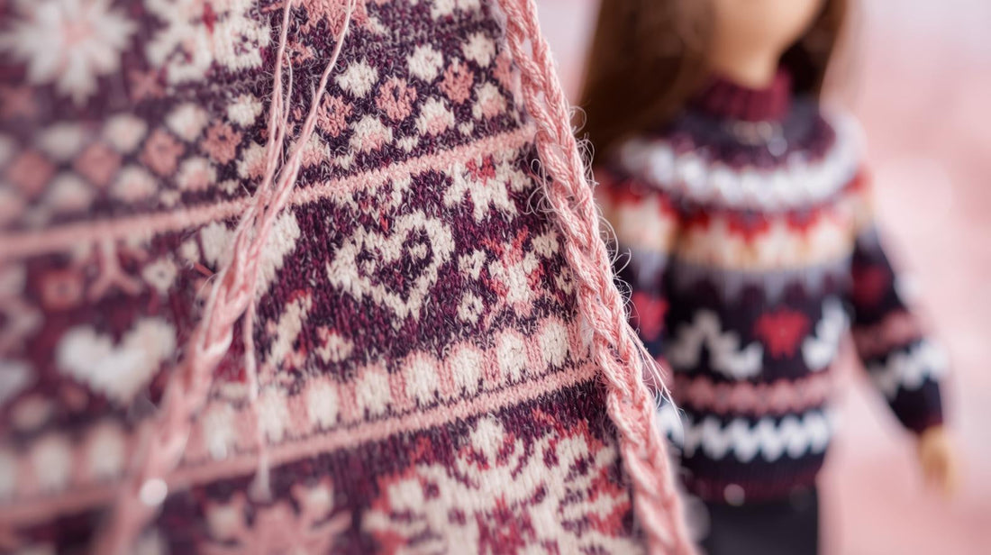 Introduction au Fair Isle pour le tricot de poupées lu.dingir