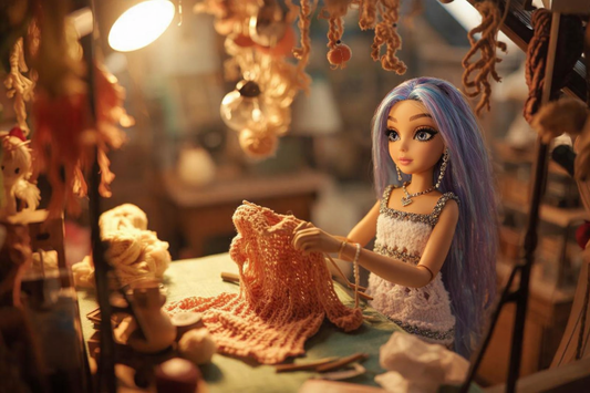 Comment tricoter des vêtements pour poupée (guide débutant étape par étape) lu.dingir