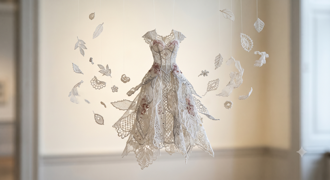 Patron de robe ajourée pour poupées de 30 cm lu.dingir