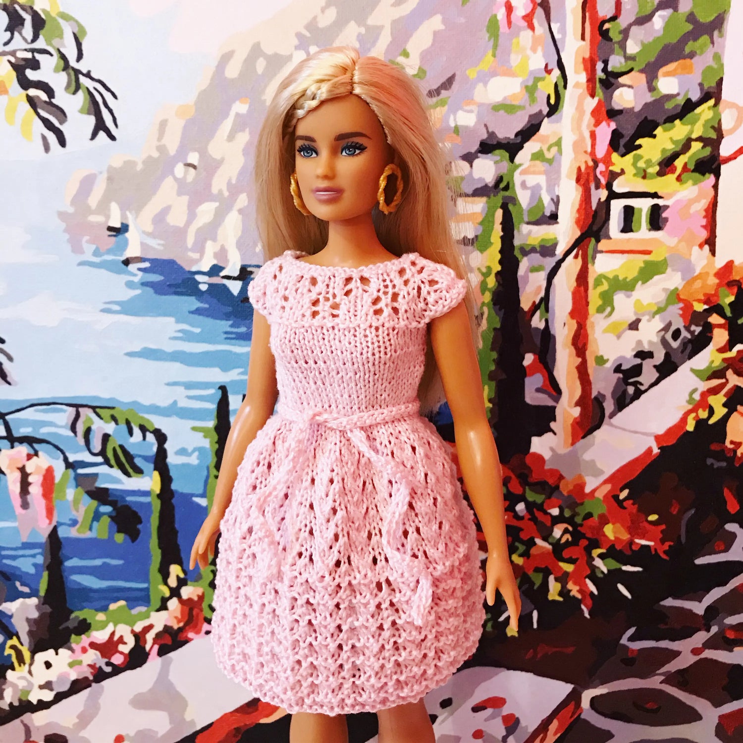 Patrons de tricot et crochet pour poupée type Barbie Curvy lu.dingir