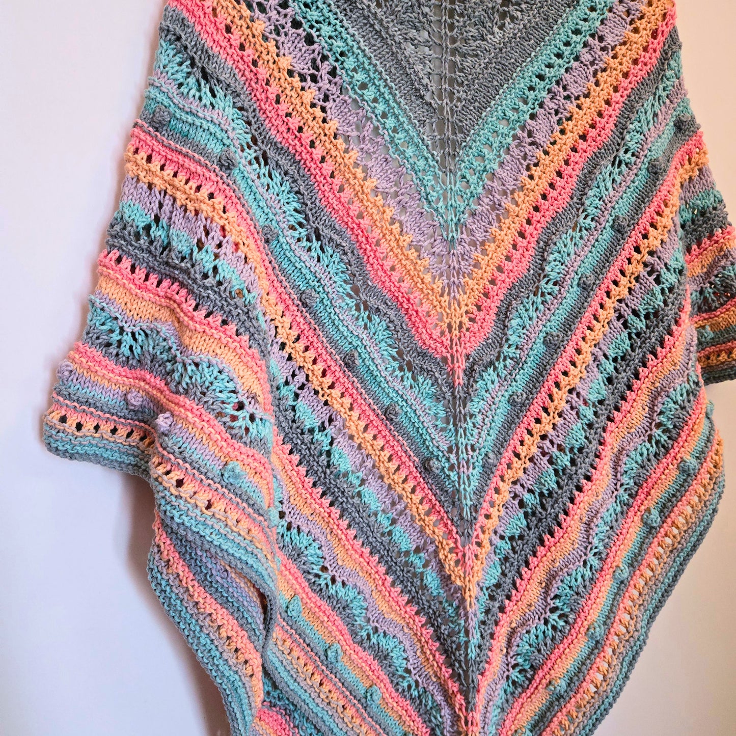 Patron Châle au Tricot PDF Massilia – Modèle de Châle au tricot lu.dingir
